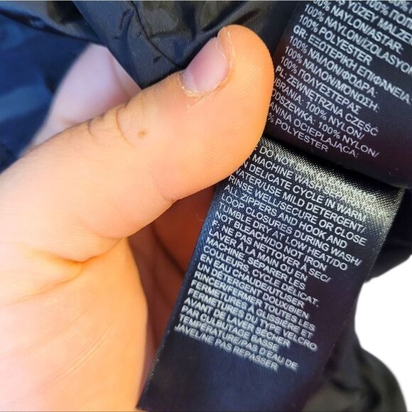 The North Face Women's Black And White Steep Tech Zip Up Belted Jacket Size M - Picture 9 of 9